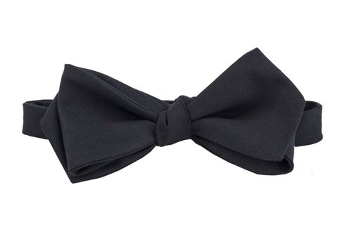 black woolen bowtie | Accessories \ Ties \ Bow Ties MUCHY \ MUCHY ...