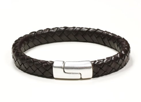 BROWN Leather bracelet | Smart | Sklep Poszetka.com | jedwabne poszetki ...