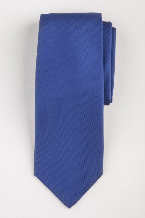 BLUE SIX FOLD MACCLESFIELD TIE | Accessories \ Ties \ Silk ties New ...